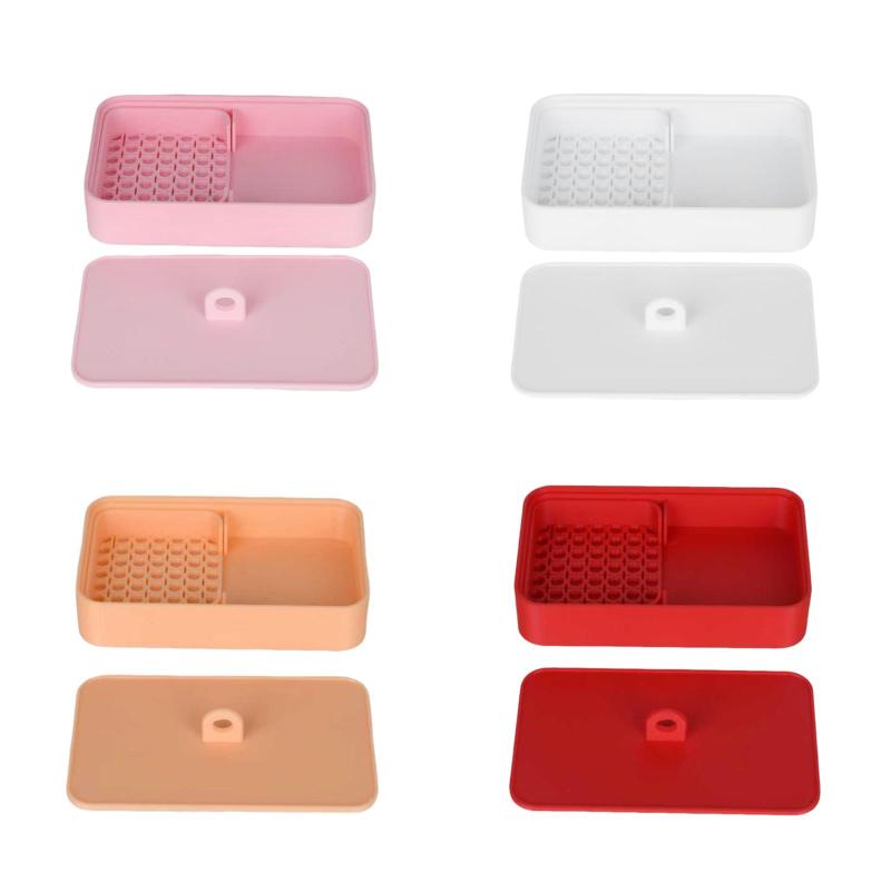 コーンスターチタッパーボックスユーティリティポリマークレイツールコーンスターチパウダーコンテナイヤリングジュエリー作り用