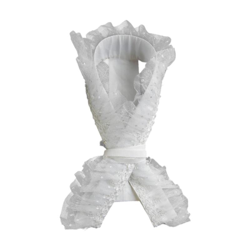 日本の着物用首輪 ネックライン装飾 式典 結婚式 お祭り 女の子用