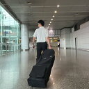 航空会社ゴルフトラベルバッグゴルフトラベルカバー耐久性のある耐摩耗性簡単に収納ゴルフ荷物バッグゴルフクラブトラベルカバー(4)