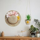 帽子型植木鉢バッグ 植木鉢 樹脂製 クリエイティブデコレーション ガーデンプランター 吊り下げ式 屋内 屋外 ガーデン ガーデニング 愛好家 自宅用