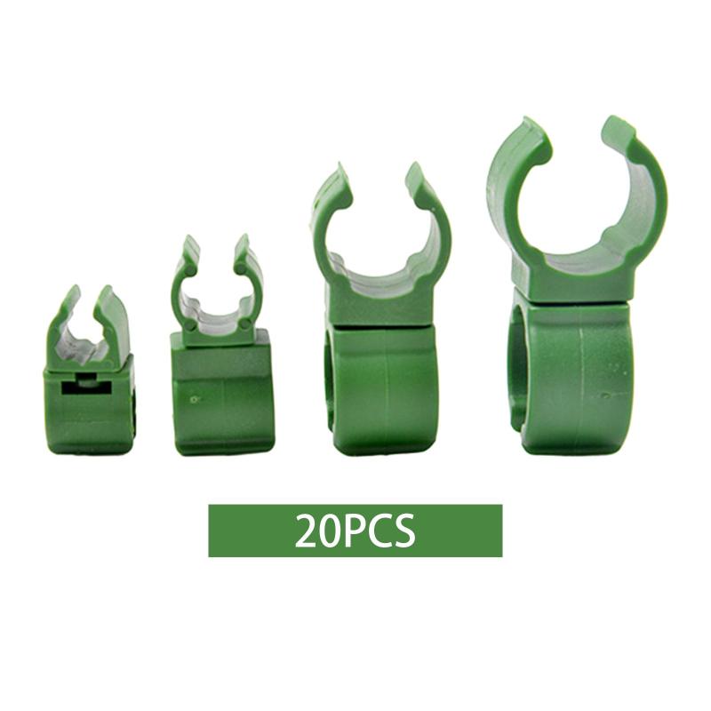 20個の植物トレリスコネクタクリップ植物コネクタステーククリップケージ用