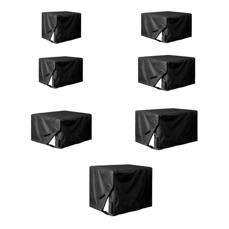 発電機カバー 防塵 ブラック 多目的 シンプル 発電機収納カバー 防水 屋外 中庭 ガレージ用