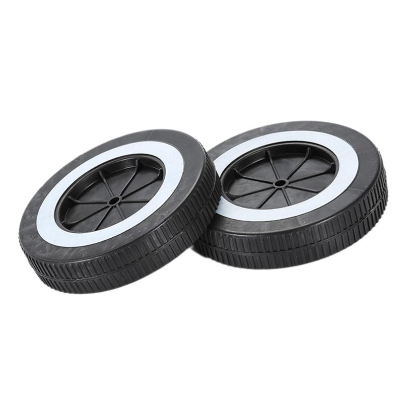 2個 BBQ ホイール 交換用ホイールパーツ 頑丈 軽量 ハンドトラックタイヤ ガスグリルホイール バーベキ..