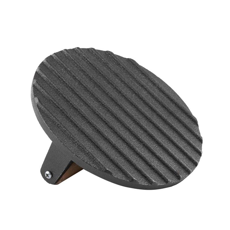 グリルプレス ラウンドキャストプレス BBQプレス 肉ステーキ鉄板焼き用