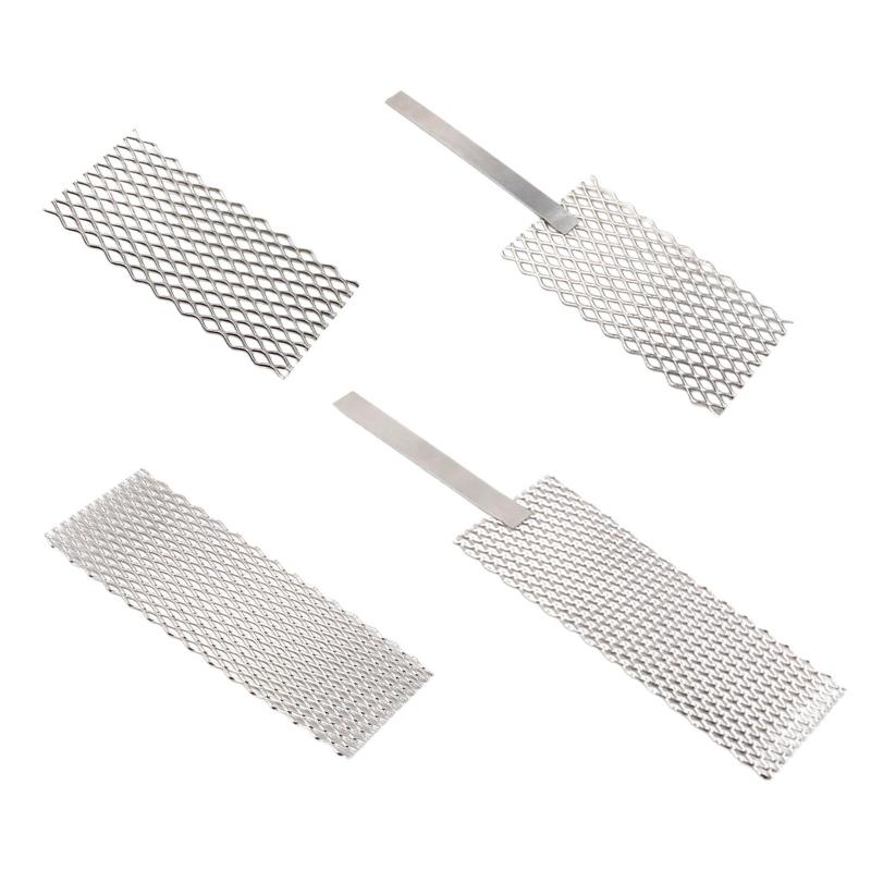 チタンメッシュジュエリープラターツール電極プラチナチタンアノードグリッド電気めっき金属加工電解用