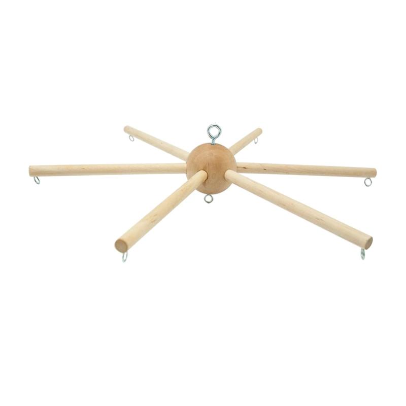 ベビー木製モバイルハンガーデバイス装飾ハンドメイドクラフトハンガーフレームクリエイティブペンダン..