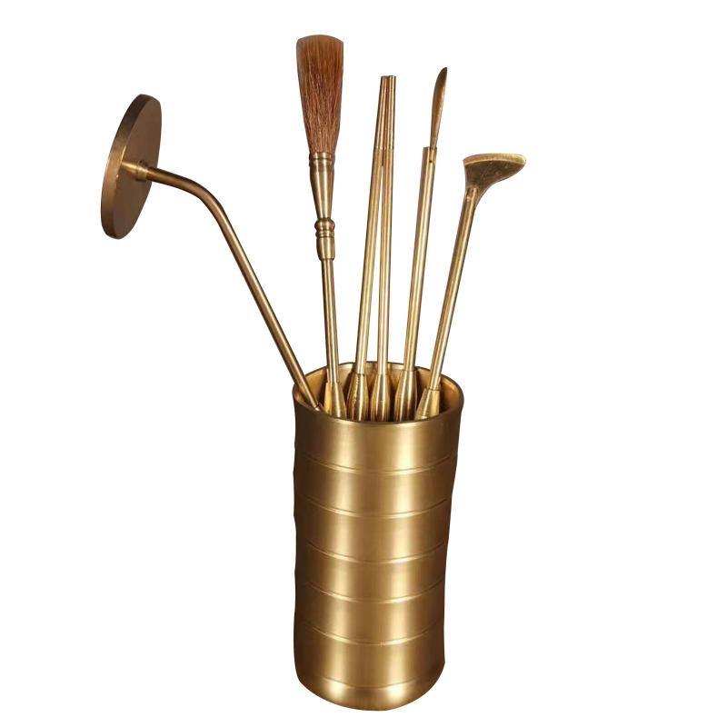 5本セット お香作りキット 香炉道具セット お香箸 お香ブラシ DIY