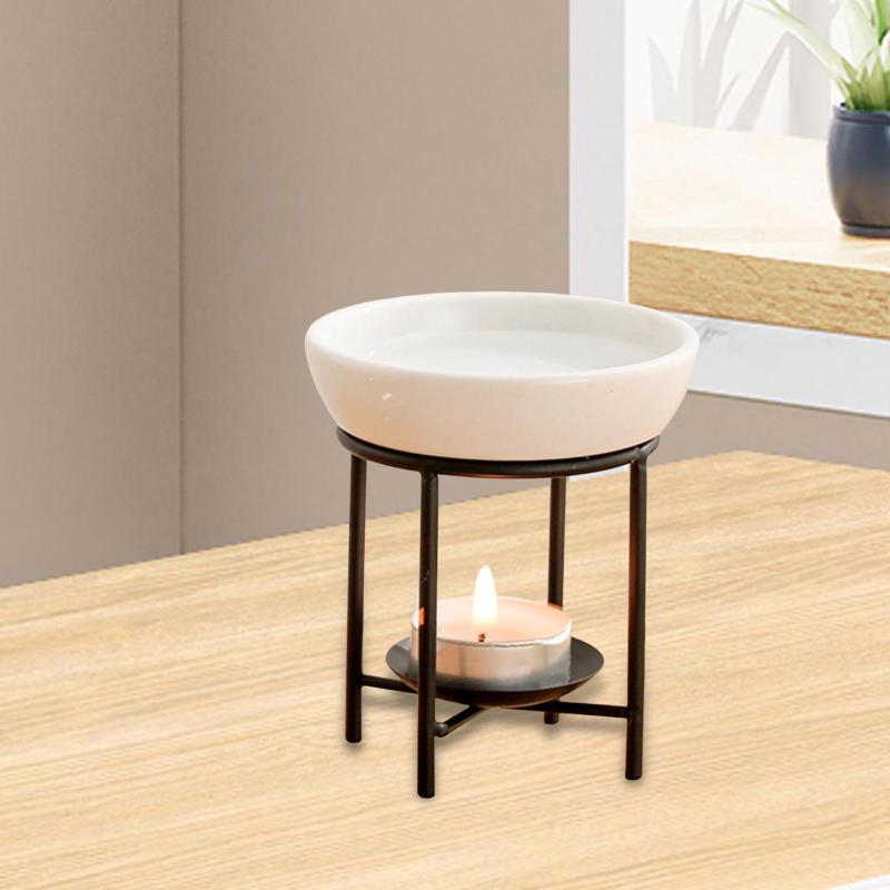 寝室用エッセンシャルオイルバーナーディフューザーキャンドルホルダー