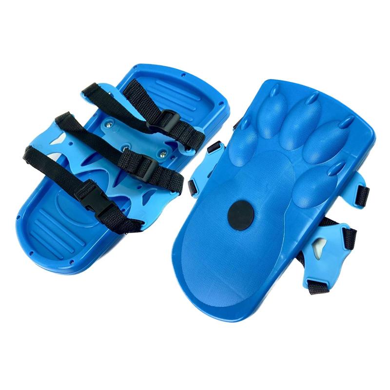 キッズ スノーシュー 着脱簡単 滑り止め 動物の足跡 動物の足遊び 冬用スノーシュー 女の子 男の子 子..