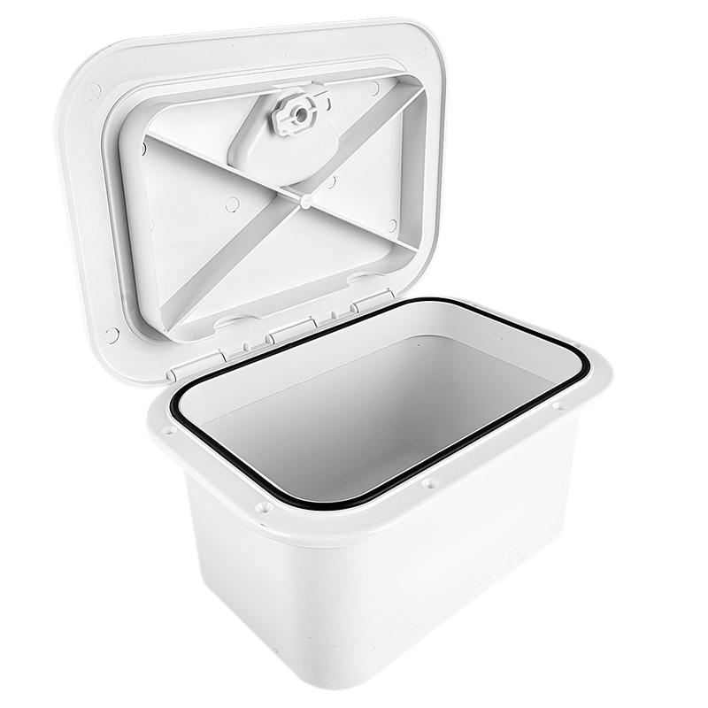 デッキ収納ボックス 軽量 防水 ツールボックス ロック付き ヨットオーガナイザー用