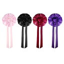 レディース ヘアボンネット 伸縮性バスキャップ サテンボンネット メイクアップ 入浴 洗顔用