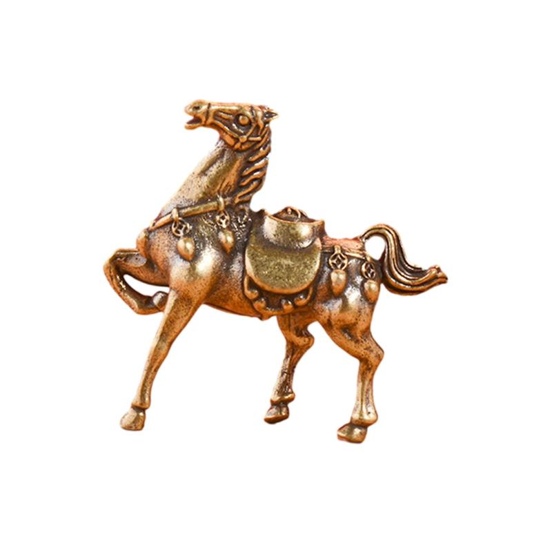 馬の飾り デスクトップ装飾 棚や車.家の装飾用の馬の像