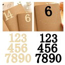 木製工芸品diy 0-9数字装飾自己接着木製スライスチップdiy工芸品