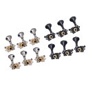6ピース/個3オープンギターチューニングペグチューナーフォークギター用DIYメイキングキット
