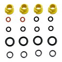 20ピース/個/37ピース/個ケルヒャーランスホースノズル用高圧洗浄機用Oリングシール