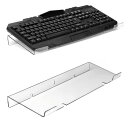 家庭用簡単タイピング作業用クリアコンピューターキーボードライザースタンド
