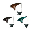 12ホールオカリナス楽器のアクセサリーセラミックの楽しみ純粋なトーンを演奏する贈り物のためにオカリナ楽器