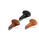 レトロ自転車バイクサイクルPUレザーサドルシートスプリングコンフォートシート新品(4)
