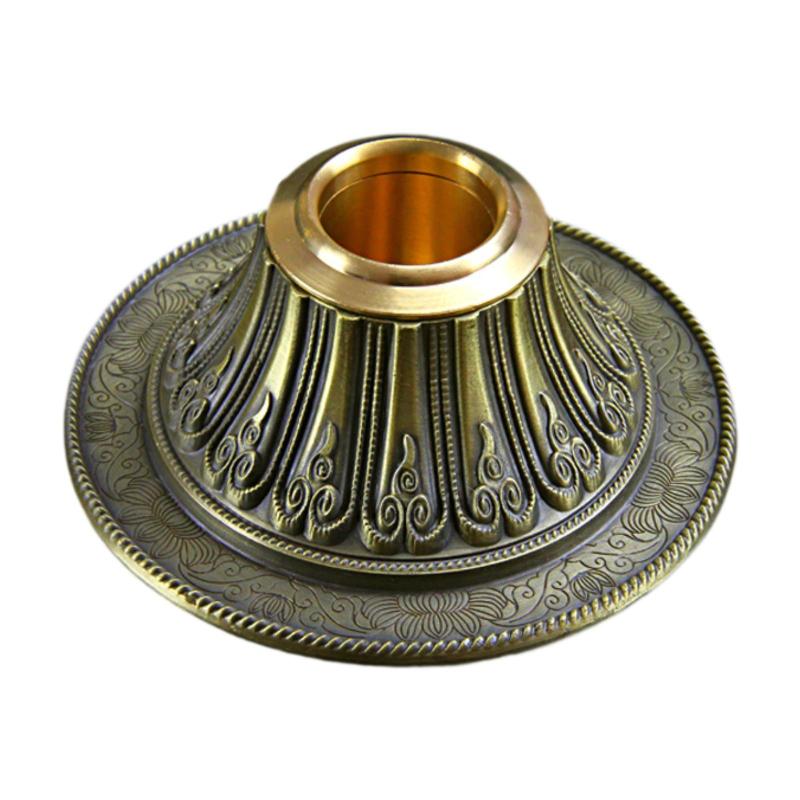 祈りの輪のベース 仏教チベット祈りの輪スタンド デスク リビングルーム用