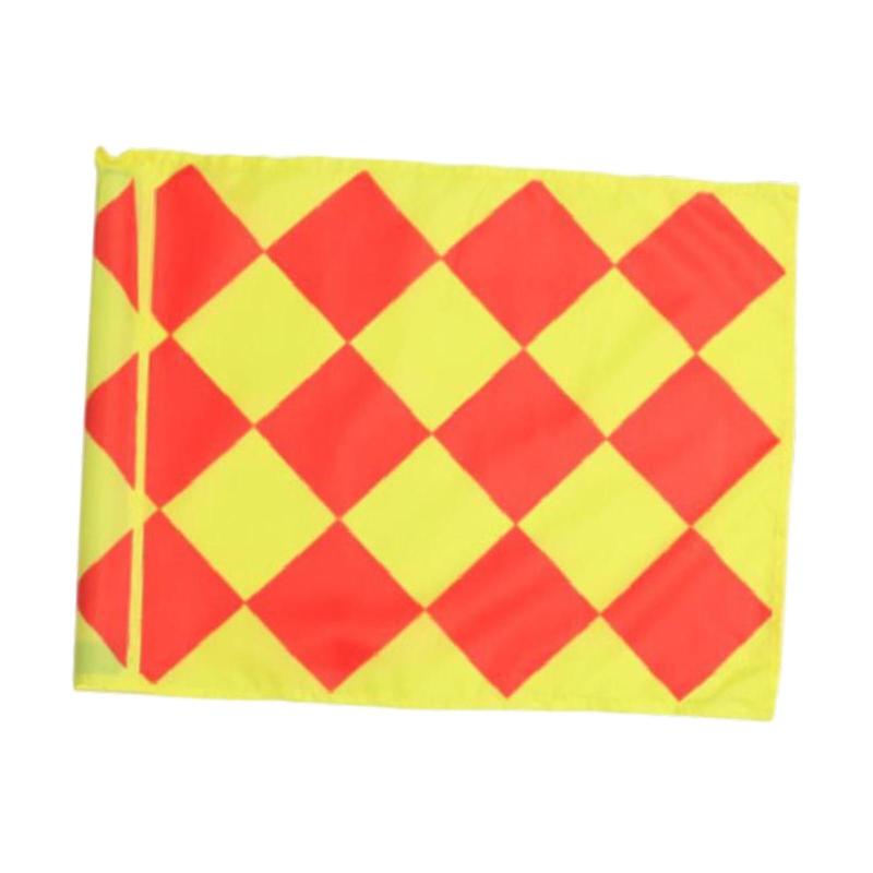 サッカーポールフラッグ 44cmx34cm プロフェッショナルマッチ 屋外競技用