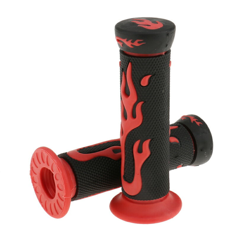 オートバイ 7/8インチ バー ゴム製 全5色