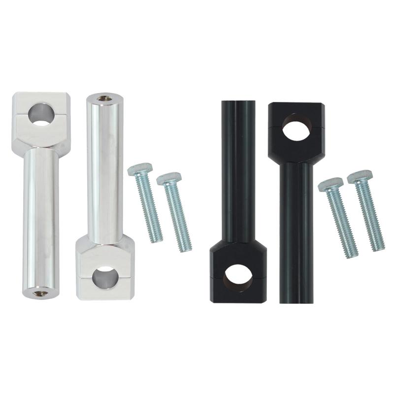 オートバイアクセサリーバーライザークランプとネジボルト22/25ミリメートルユニバーサル.軽量