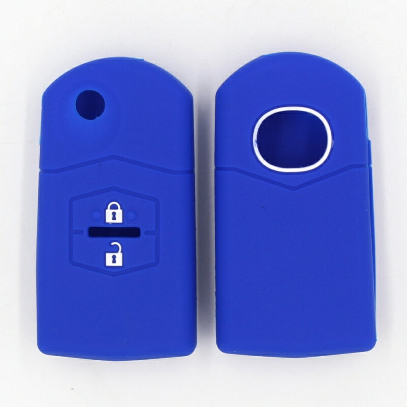 マツダ6のため 車 2ボタン キーケース シリコーンカバー 高品質 4色選べ スイッチボタン