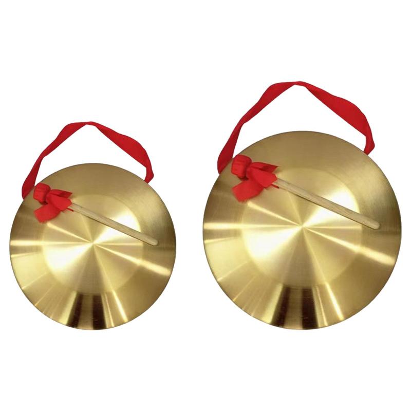 ミニハンドゴング.小さなゴング楽器.教育楽器.オフィスでダンスを祝うための打楽器