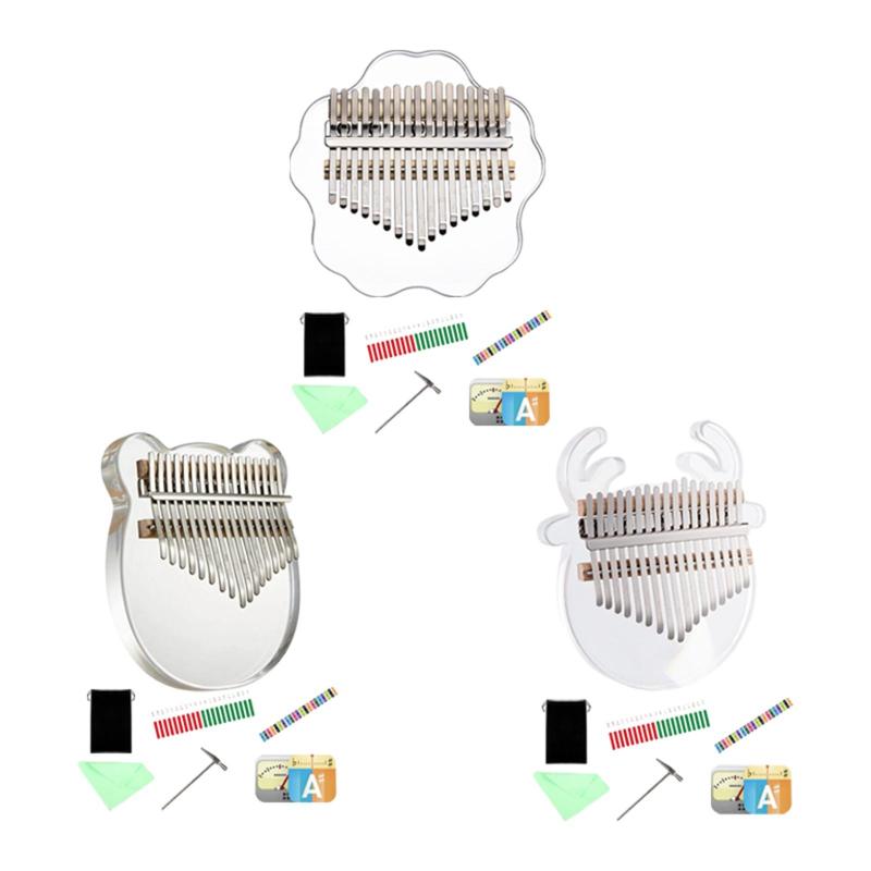 旅行とレジャーのためのコンパクトサムピアノ楽器の機器キーチェーン