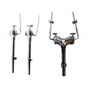 金属製タムドラムホルダーマウント 安定した頑丈なトムドラム楽器用 DIY 交換部品