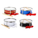 13 インチ スネアドラム 打楽器 ショルダーストラップ付き ポータブル音楽ドラム 楽器 子供 初心者 ティーン向け