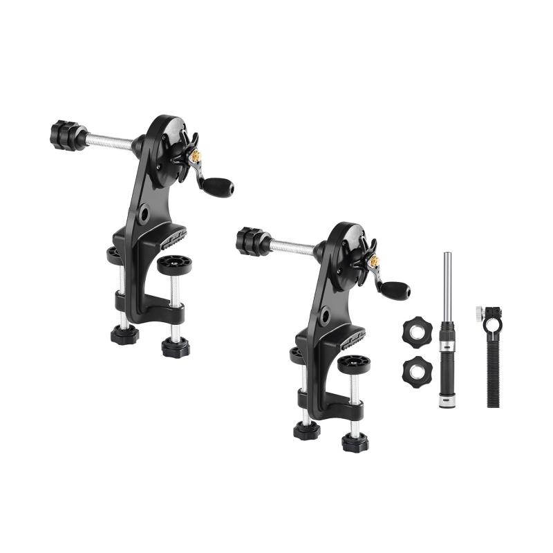 釣り糸スプーラー リールホルダー ポータブル 多機能アクセサリー ラインワインダー 耐久性 屋外釣り ..