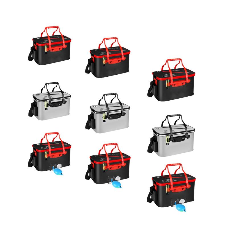 折りたたみ式魚バケツ 釣りバケツ 頑丈 大容量 ポータブル 活魚バケツ 厚手 旅行 キャンプ アウトドア用