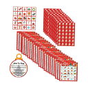クリスマス ビンゴ ゲーム.クリスマス パーティー用品.学校の教室ゲーム.クラスメートのためのクリスマス パーティー ペーパー ビンゴ カード