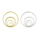 形状記憶ワイヤー ビーズワイヤー 複数のループ 薄くて強い ジュエリーワイヤー 金属ワイヤー ハンドメイド バングル ジュエリー ギフト ブレスレット アート用