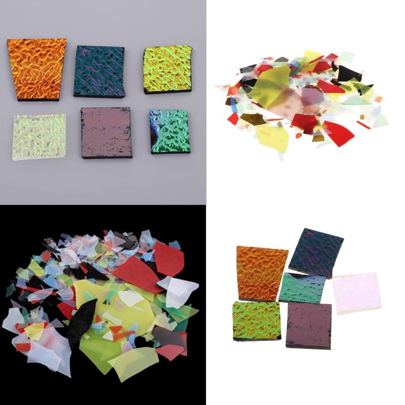 56gカラー固定ガラス紙吹雪二色性融着ガラスStü