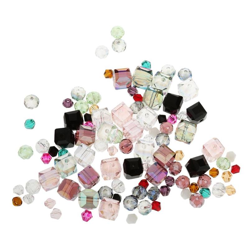 100個入りルDIYチャームヘア作りクラフト