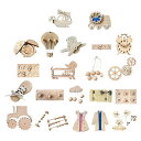 モンテッソーリ ビジー DIY 素材 木製 手芸 おもちゃ アクティビティ センター 未就学児用