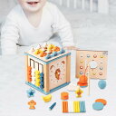 アクティビティキューブ 知育玩具 子供用 出産祝い おもちゃ