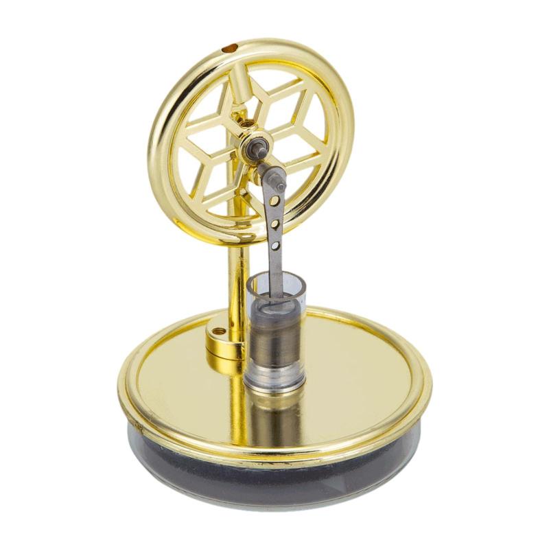 スターリングエンジンモータージェネレーターモデルスターリングエンジンモデルDIYエンジニア実験用物理学低温エンジンモデル