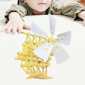 風力発電ストランドビースト.DIY組み立て歩行モデルロボット.ティーン.子供向けの教育用ゼンマイおもちゃ