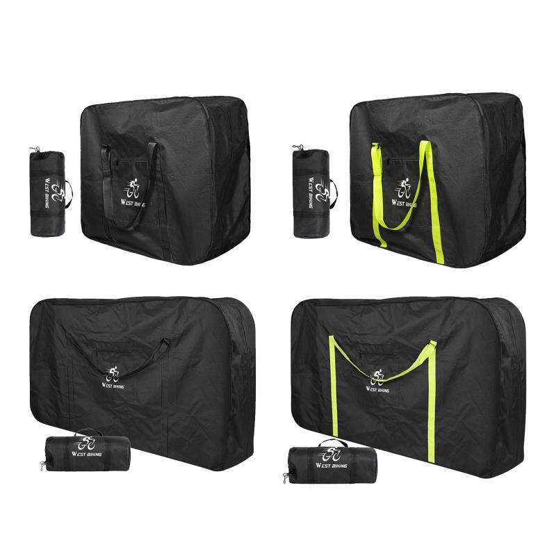 折りたたみ自転車キャリーバッグ厚い防塵カバー飛行機用折りたたみ自転車ラゲッジキャリア