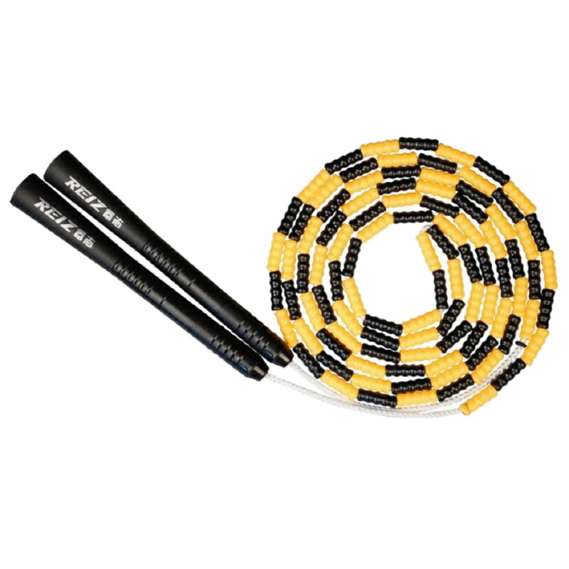 縄跳び 消費カロリー 調節可能 ビーズ ジャンプロープ 全4色