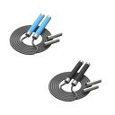 スピードジャンプロープ スピードロープ 快適なグリップ 2つのウェイトブロック付き ホームジム パーソナルトレーニング器具 スピードジャンプロープ