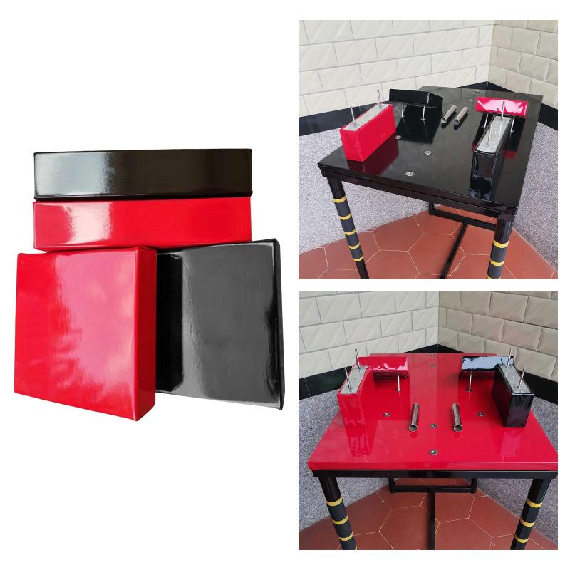 アームレスリングテーブルパッド 手首の強度をサポート 前腕を保護する コンパクト 再利用可能マット ロッド付き トレーニング フィットネス ワークアウト用