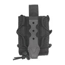 手錠ケース プロフェッショナル ユニバーサル 実用的 ベルト 収納バッグ ウエストポケット アウトドア 旅行 狩猟 ハイキング用