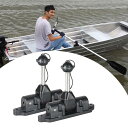 オールホルダー パドルロックサポート インフレータブルボート ラフト カヌーアクセサリー 1組(4)