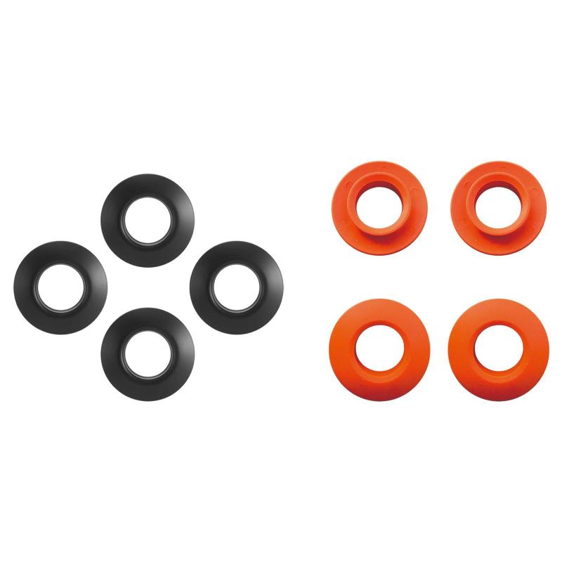 4ピース/個カヤックパドルドリップリング.パドル保護.防水性非スリップユニバーサルパドルシャフトドリップリング