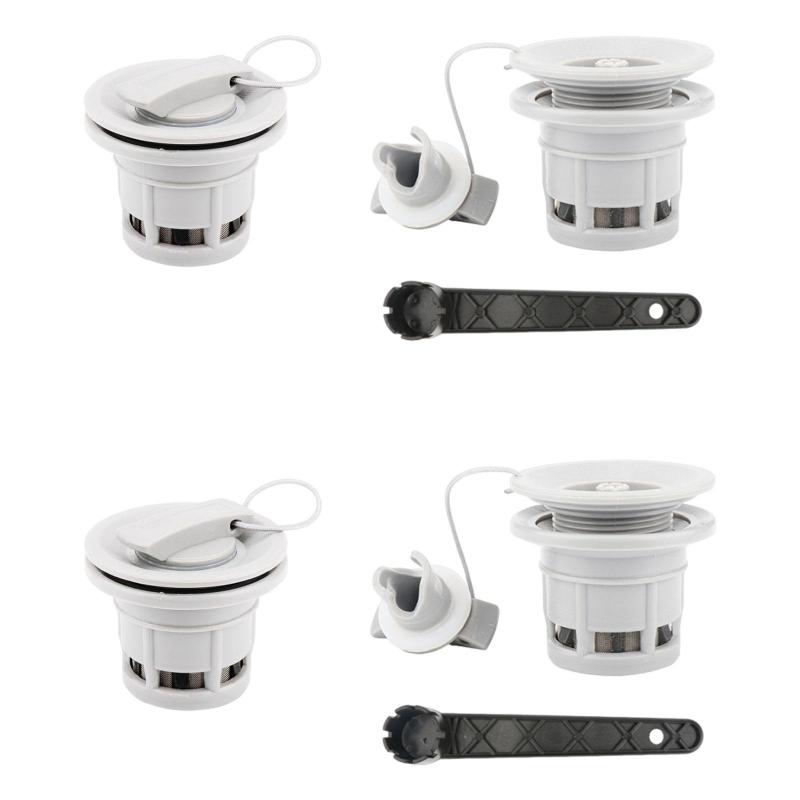 インフレータブルボート 高圧エアバルブ ダブルシール カヤック カヌー サーフ用 軽量 漏れ防止 フィル..