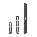 カヤック スライド トラック レール ブラケット.DIY アクセサリー 釣り竿ラック ホルダー 取り付けベース タックル カヌー インフレータブル マリン ボー...